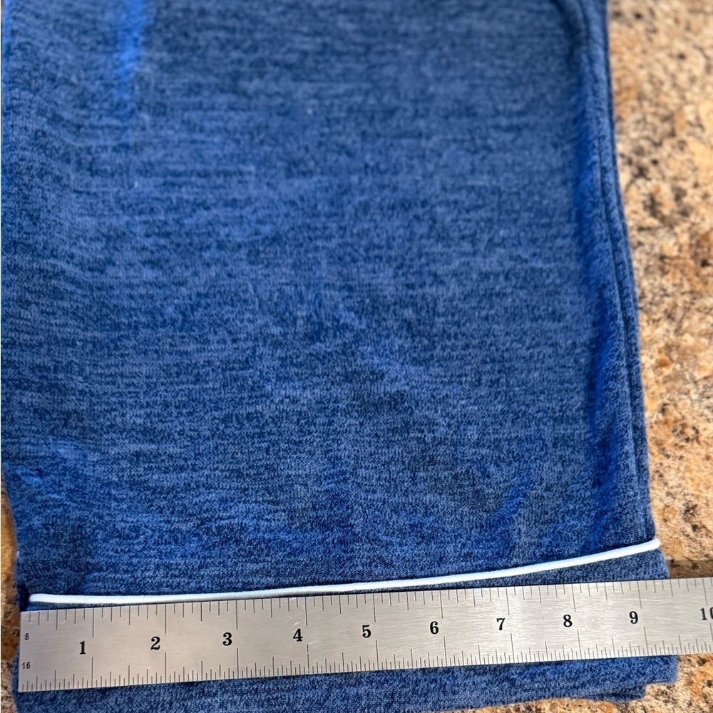 Ekouaer 2XL NWT Blue Button Down Pajama Set Long Sleeve - Picture 10 of 16